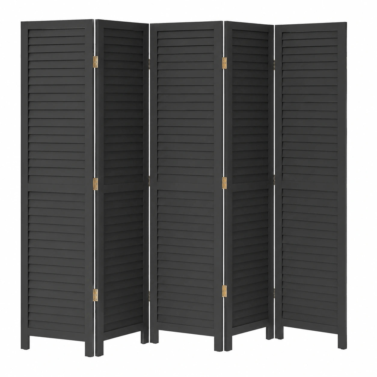 Hochwertiger Raumteiler aus Paulownia Massivholz, 6-teilig, faltbar, modernes Design, ideal für Wohnzimmer, Büro und Schlafzimmer