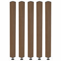 Vielseitiger Holz-Raumteiler: Ohne Bohren, Boden-Decke Installation, ideal für Wohn- und Schlafzimmer