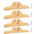 4-Panel Holz Raumteiler, faltbarer Sichtschutz für Hotels, Zuhause und Büros