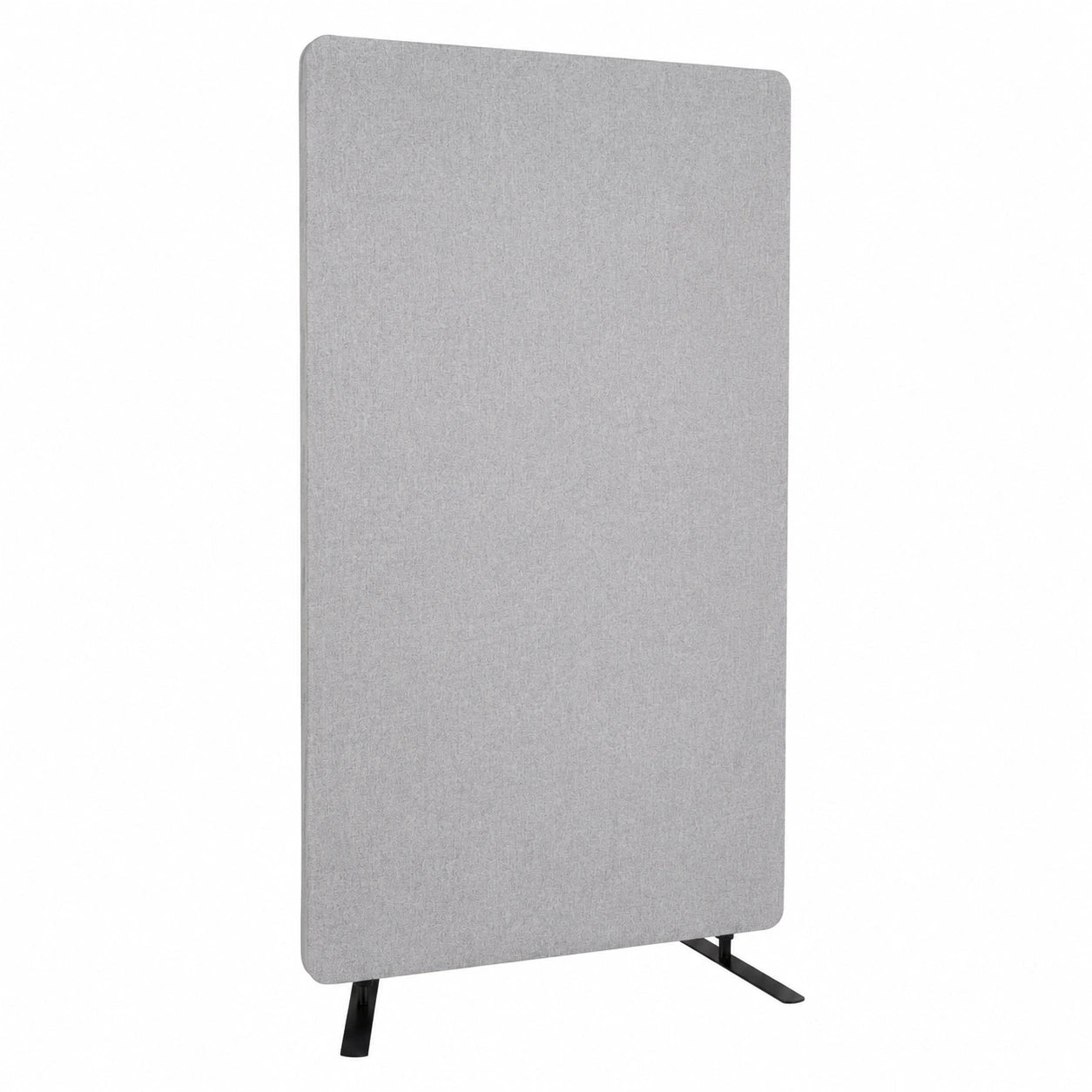 Pronomic DiviRoom-162 GY Raumteiler - Mobiler Sicht- und Schallschutz für Büro & Zuhause - 60 x 167 cm, Grau