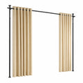 Verstellbare Raumteiler-Spannstange ohne Bohren für Mietwohnungen, Schwarz, H110-300 × B89-254cm