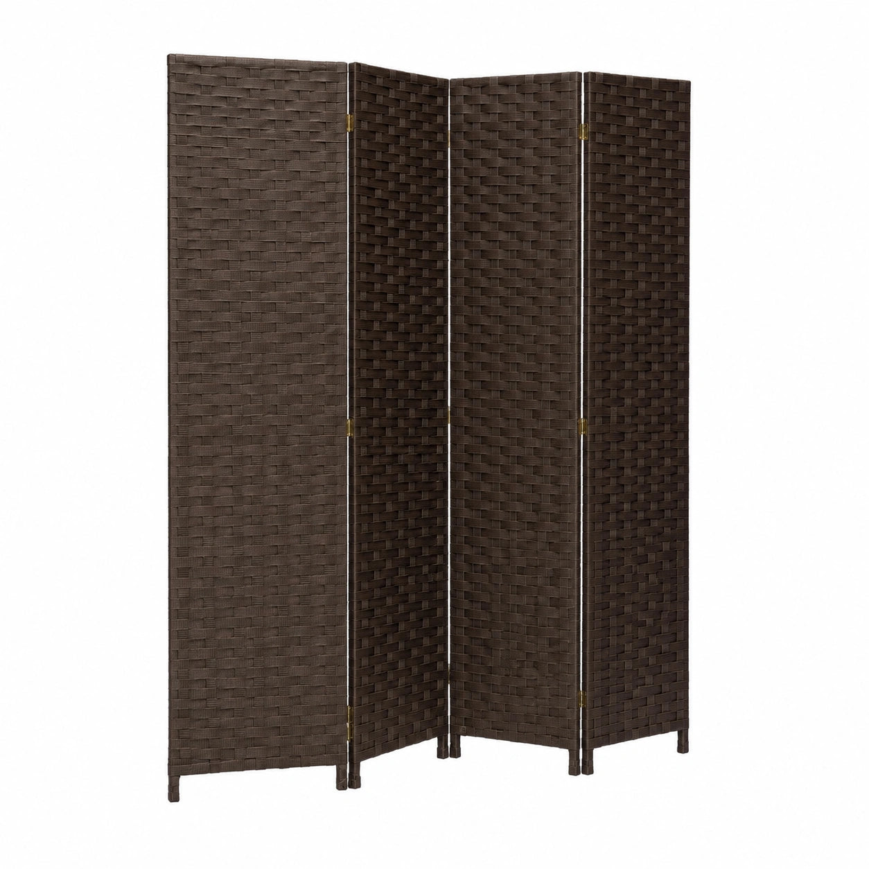 4-teiliger Raumteiler 180x180 cm für Büro & Zuhause – Faltbare Sichtschutzwand freistehend