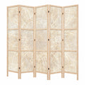 Moderner Raumteiler Paravent mit Boho-Muster - 225x172 cm