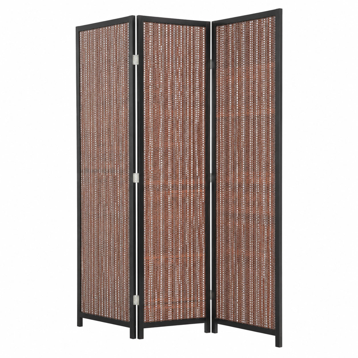 Holz-Raumteiler, 3 Paneele, klappbar, 135 x 180 cm, für Wohnzimmer und Schlafzimmer